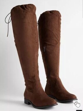 Torrid Over the Knee Suede Boots